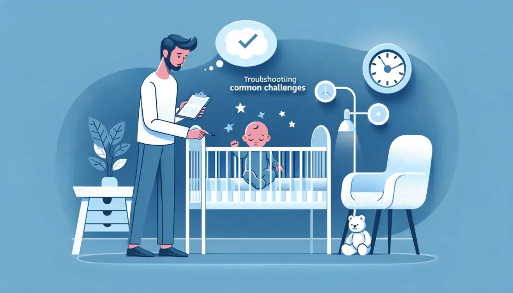 troubleshooting common sleep challenges for how to put a baby to sleep in 40 seconds.